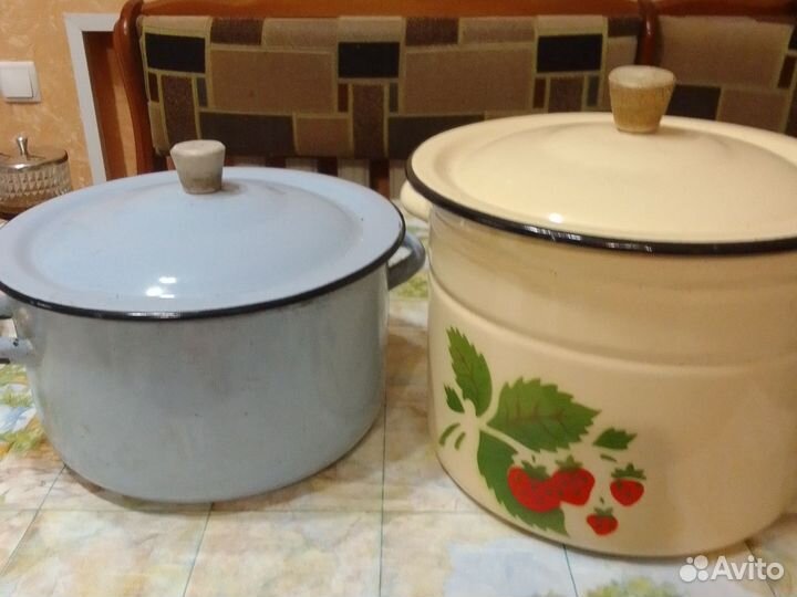Кастрюля эмалированная СССР