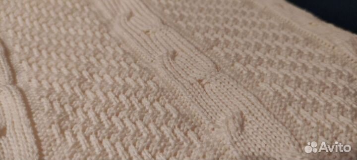 Плед вязаный
