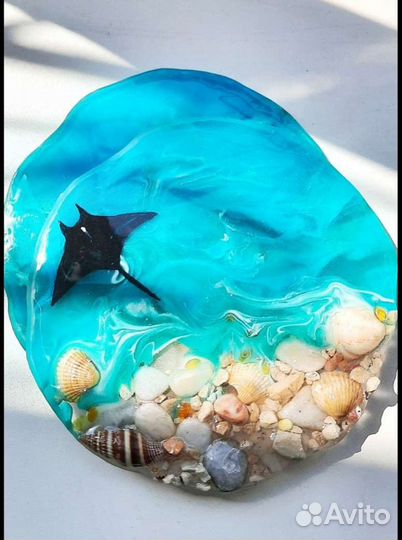 Подстаканники из эпоксидной смолы