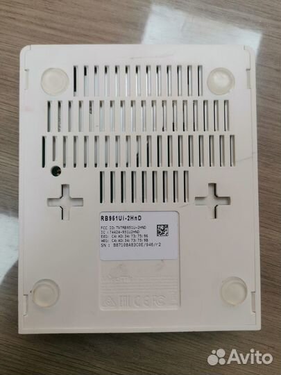 Маршрутизатор MikroTik RB951Ui-2HnD