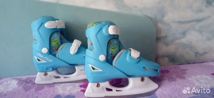 Коньки раздвижные 30-34