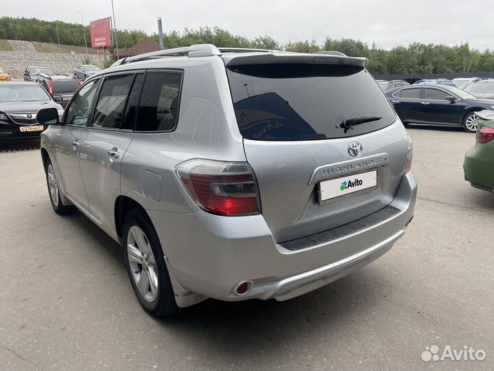 Toyota Highlander 3.3 CVT, 2008, 281 000 км