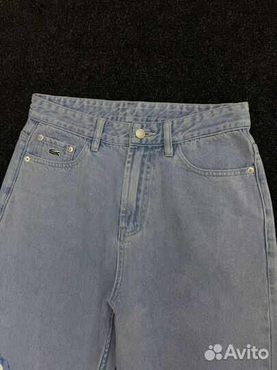 Джинсы Lacoste с крокодилом