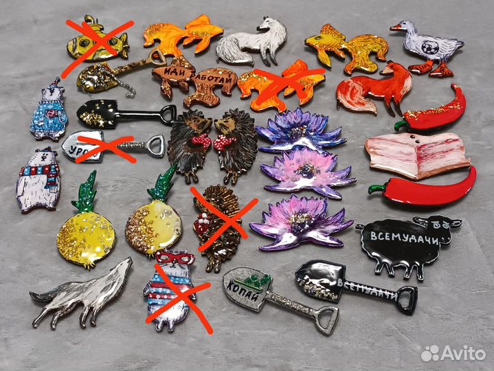 Брошь ручной работы