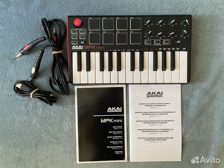 Midi-клавиатура akai MPK Mini mk2 mkII