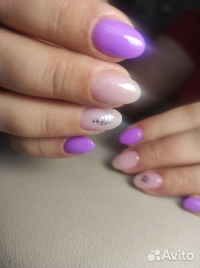 Маникюр, покрытие гель-лак, моделирование