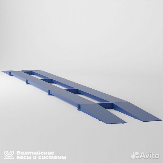 Транспортные весы на 60 тонн колейные 10 метров