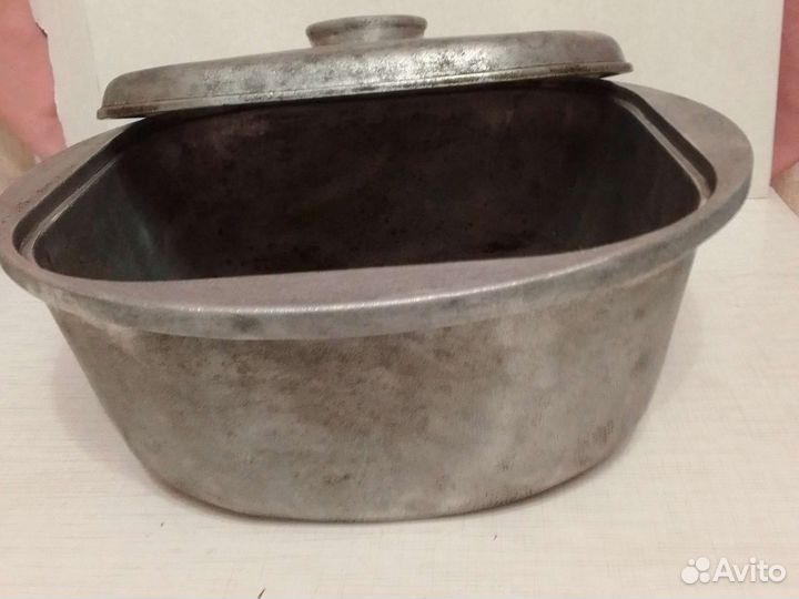 Казан жаровня алюминий.б/у