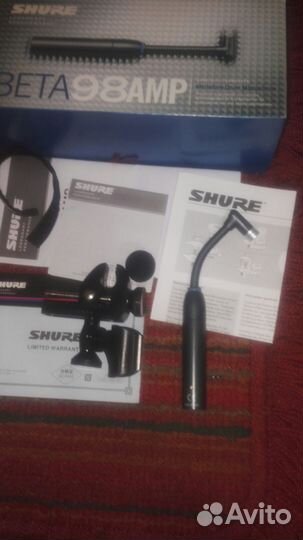 Shure beta 98amp