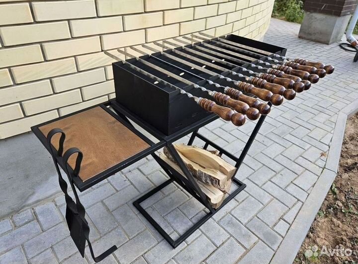 Мангал лофт 3мм