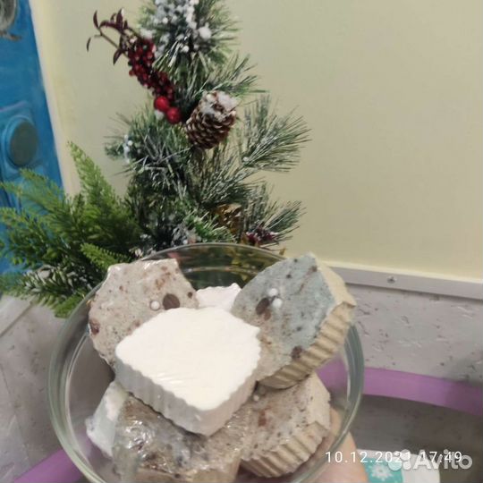 Мыльная маска для лица. ручная работа