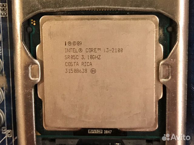 Процессор intel i3 2100 s1155