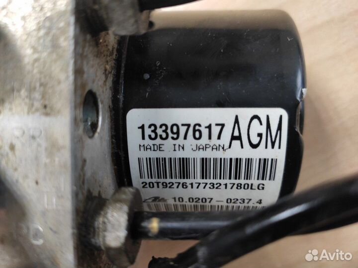 Блок ABS Chevrolet Cruze седан 1.6 2008-2015