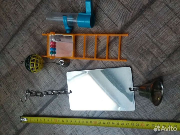 Принадлежности в клетку для птичек