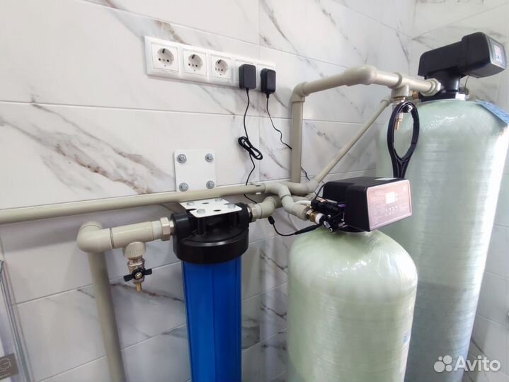 Обезжелезивание воды. Фильтр для воды. Комплект