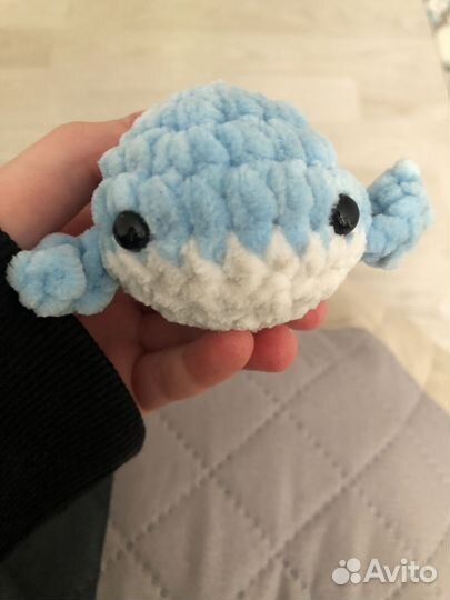 Мягкая игрушка кит