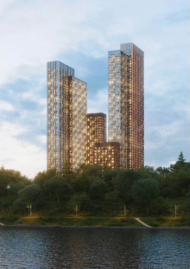 1-к. квартира, 31,9 м², 36/52 эт.