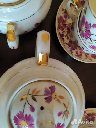 Сервиз фарфоровый Вербилки, раритет