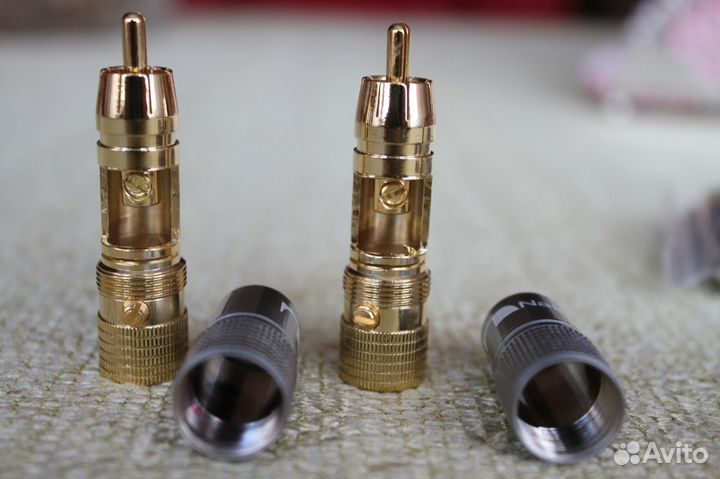 Nakamichi RCA- коннекторы (4шт)