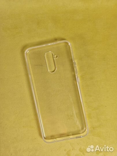 Чехол силиконовый-прозрачный (Huawei Mate 20 Lite)