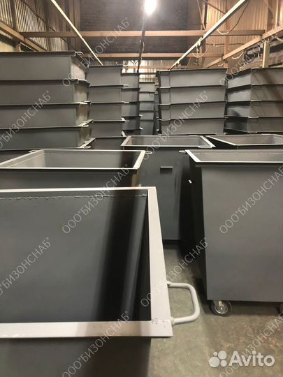 Бак для мусора 8м3, 1.1м3, 0.75 м3 J10845