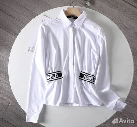 Xs-XL Новая блуза рубашка karl lagerfeld оригинал