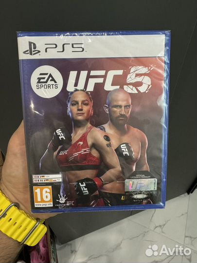 Ufc 5 ps5 диск play station 5