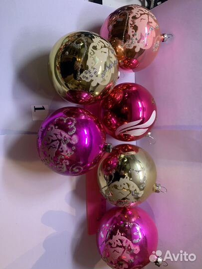 Елочные игрушки винтаж СССР