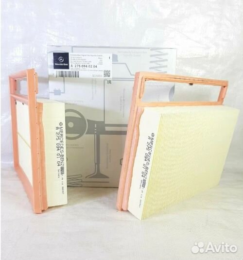 Фильтр воздушный на Mercedes S G CL W220 W222 W463