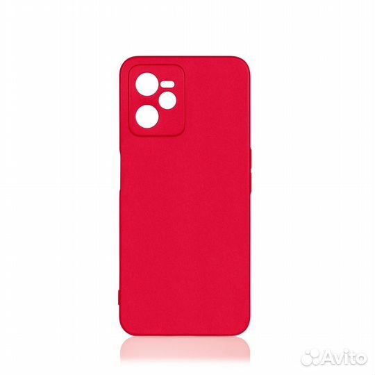 Силиконовый чехол для Realme C35 DF (red)