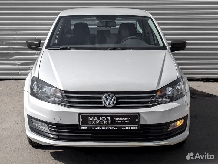 Volkswagen Polo 1.6 AT, 2019, 76 323 км