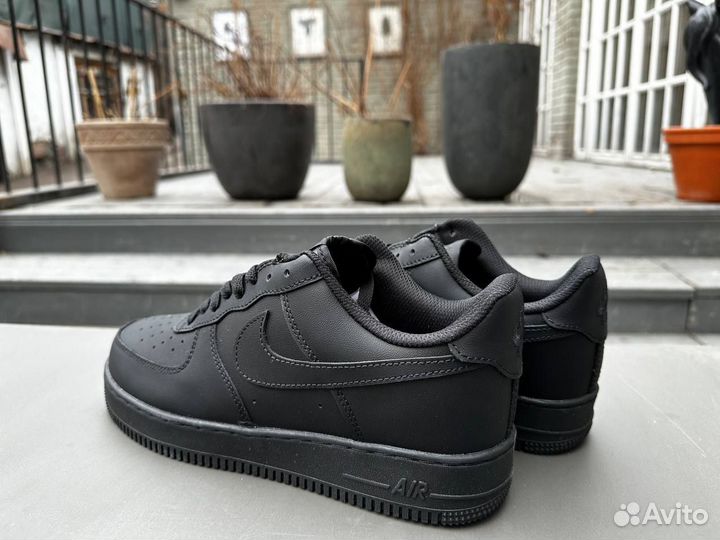 Кроссовки Nike Air Force 1 Low Black 37-43