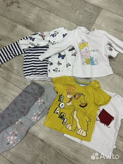 Вещи пакетом девочке 92-98