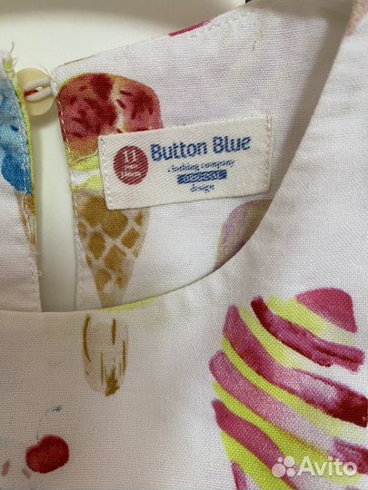 Платье для девочки Button Blue 146 см