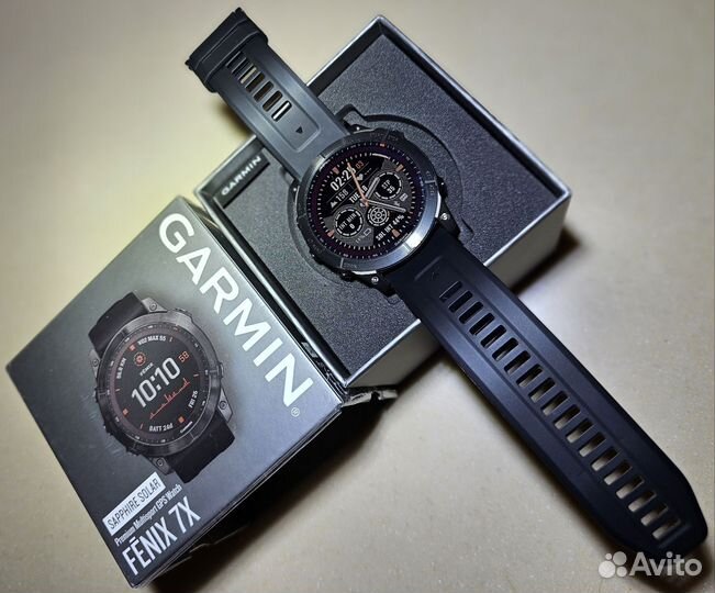 Garmin fenix 7x sapphire solar titanium