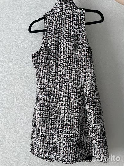 Твидовое платье lime