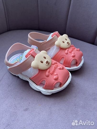 Сандали детские резиновые