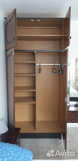 Трюмо, шкаф и две тумбочки