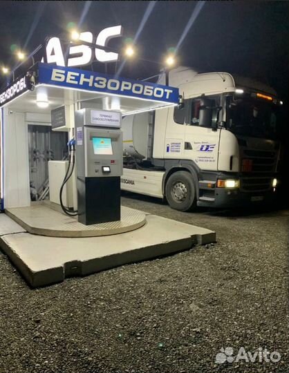 АЗС бензоробот
