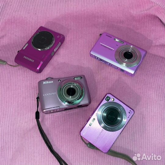 Фотоаппараты винтажненькие y2k мыльницы