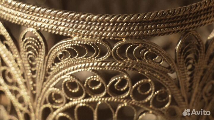 Подстаканники Скань Мельхиор Позолота СССР 1952 г