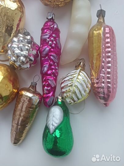 Елочные игрушки СССР