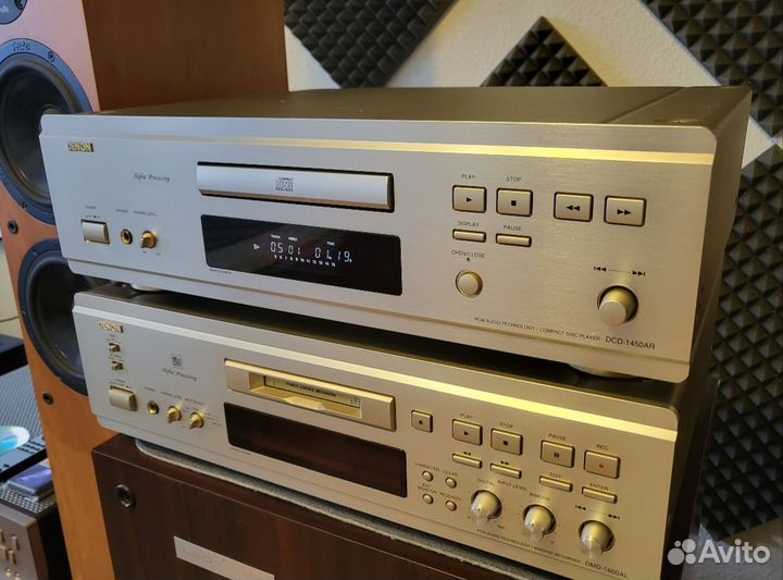 Две Hi-Fi деки Denon Gold 220 вольт