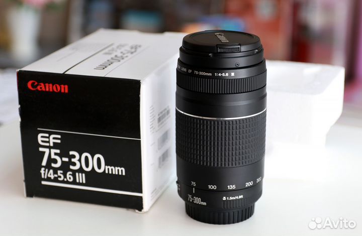 Объектив Canon EF 75-300mm f/4-5.6 III
