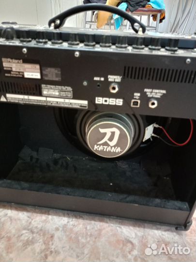 Sgr Solo II red + Комбоусилитель Boss katana 50