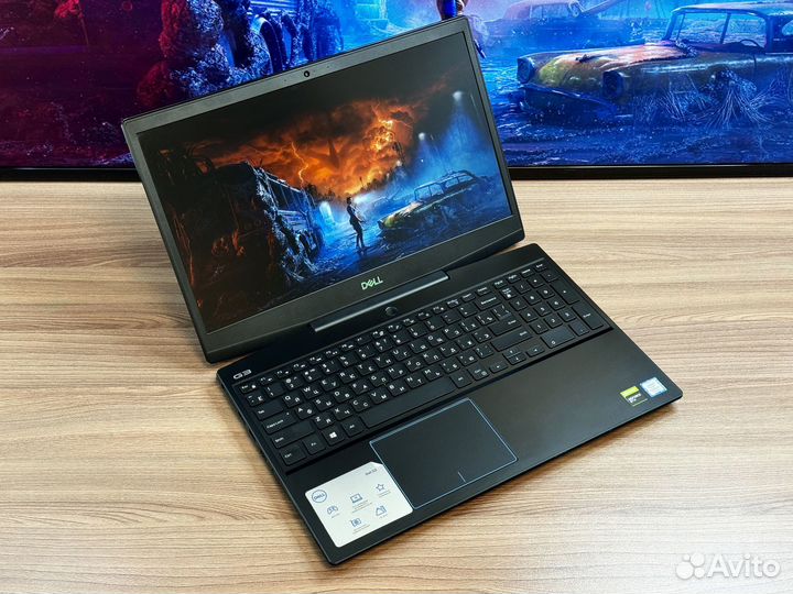 Игровой ноутбук Dell / GTX 1060 / 12GB / SSD