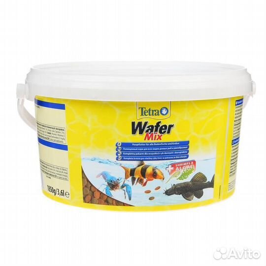 Корм TetraWaferMix для рыб, таблетки, ведро, 3,6 л