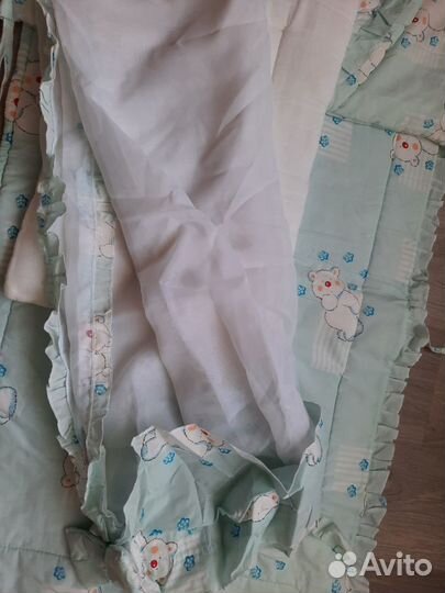 Набор постельного для детской кроватки