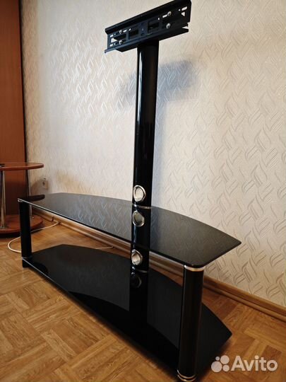 Тумба стеклянная для тв