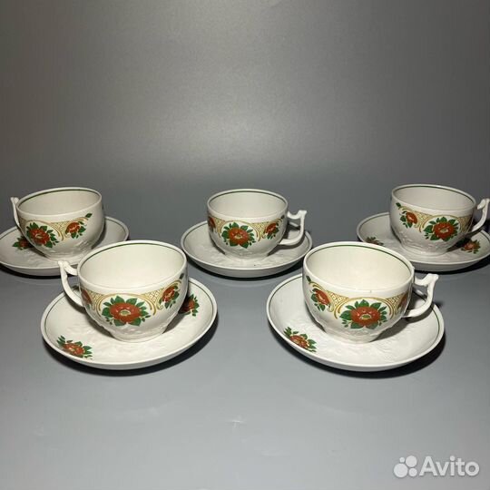 Чайная пара вербилки